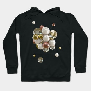 Abstract 3D Spheres Artwork Hoodie